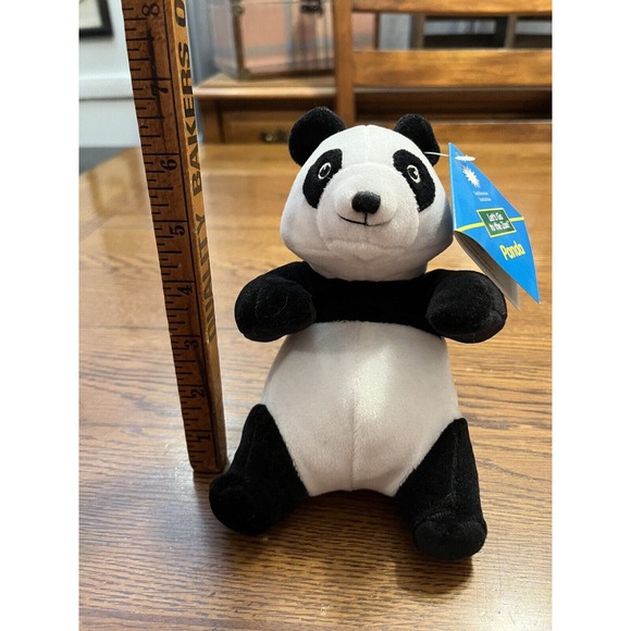 Vintage Smithsonian Institution Panda Bear Plush 1999 Let’s Go to The Zoo - Picture 4 of 4